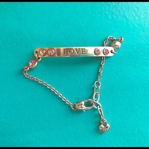 Brighton pink LOVE bracelet